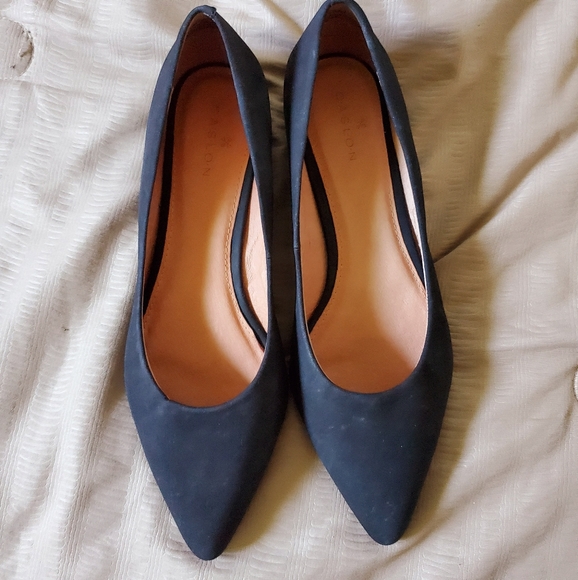 Anthropologie Shoes - NWOT Carlson Black Pointed Toe Flats 6